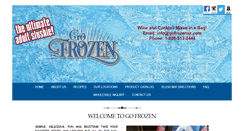 Desktop Screenshot of gofrozenaz.com